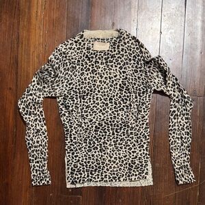 Zadig & Voltaire Animal Print Sweater